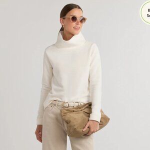 White Park Slope Dudley Stephens Turtleneck Fleece Size Large